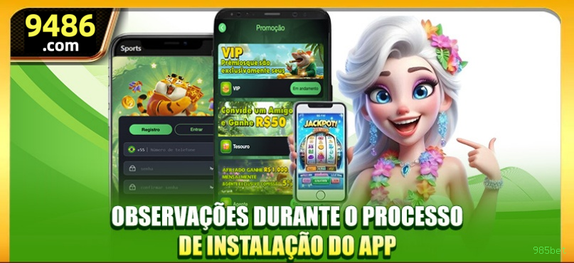Instalação Android 985bet